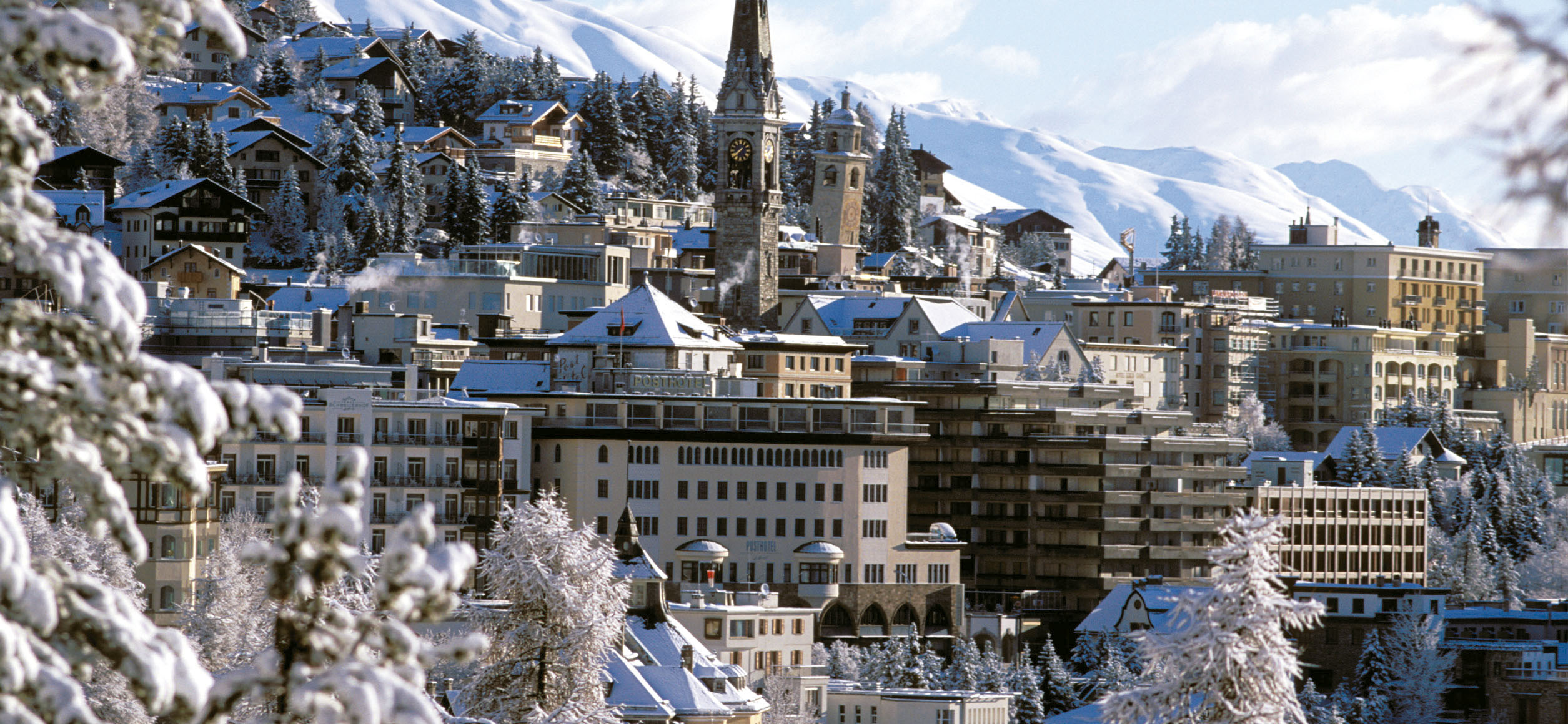 St. Moritz Ski Resort Switzerland