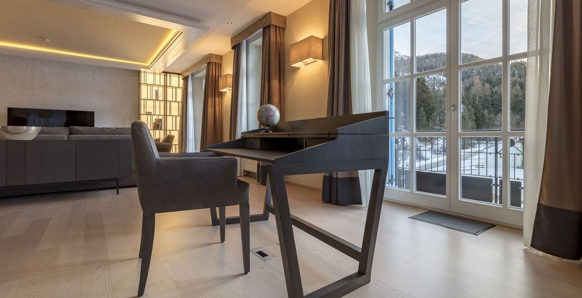 Appartement luxueusement équipé à St. Moritz