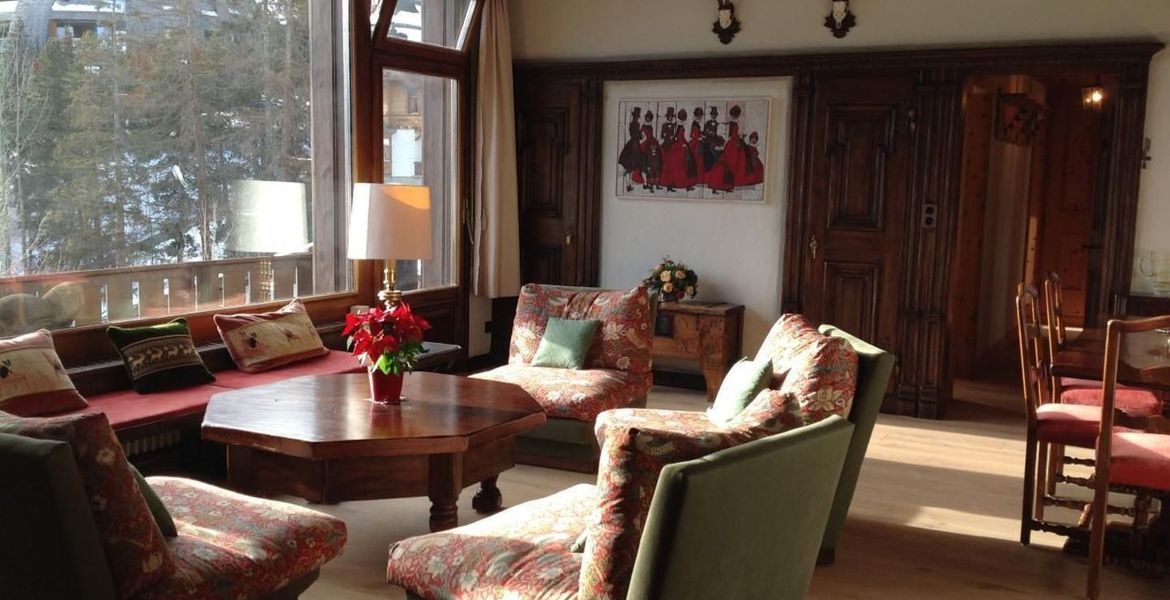 Appartement à 100 mètres du coeur de St. Moritz