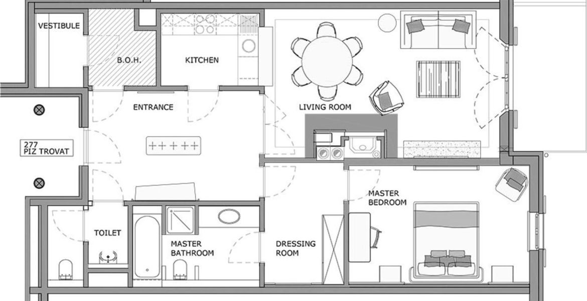 Appartement à St. Moritz - Bad