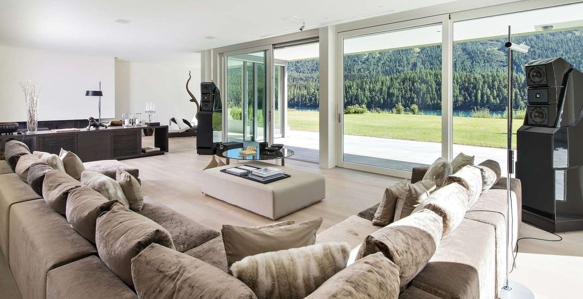Apartment for rent on the first line of lake StMoritz