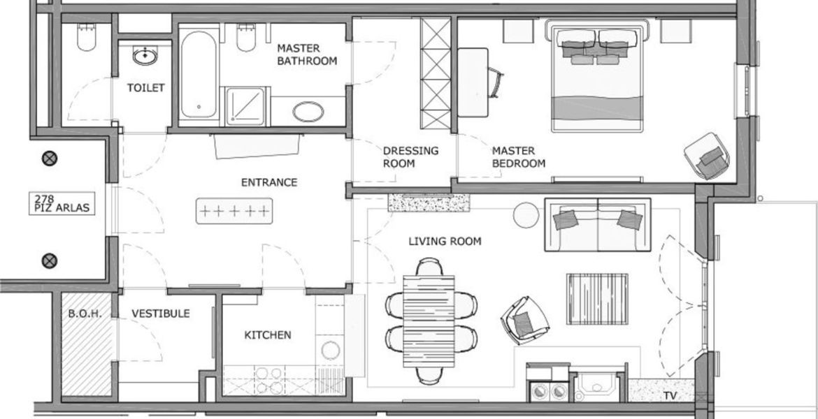 Lujoso apartamento en St. Moritz