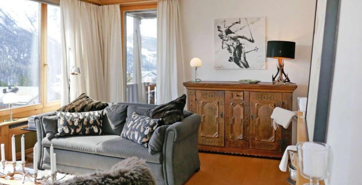 Apartamento de vacaciones en St. Moritz