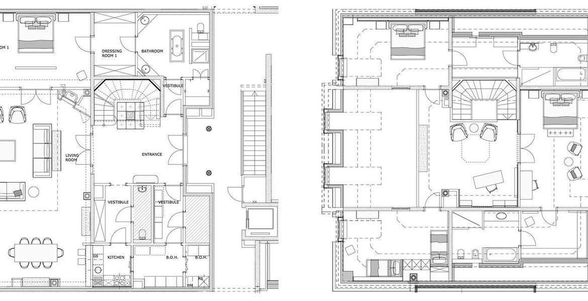 Location appartement de luxe St. Moritz - Bad