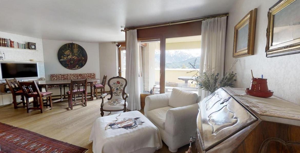 Lovely apartment in the center of St. Moritz.