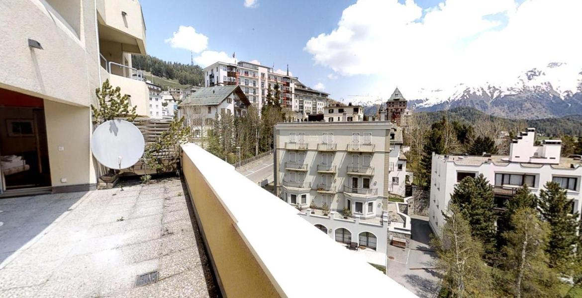 Bel appartement dans le centre de St. Moritz.