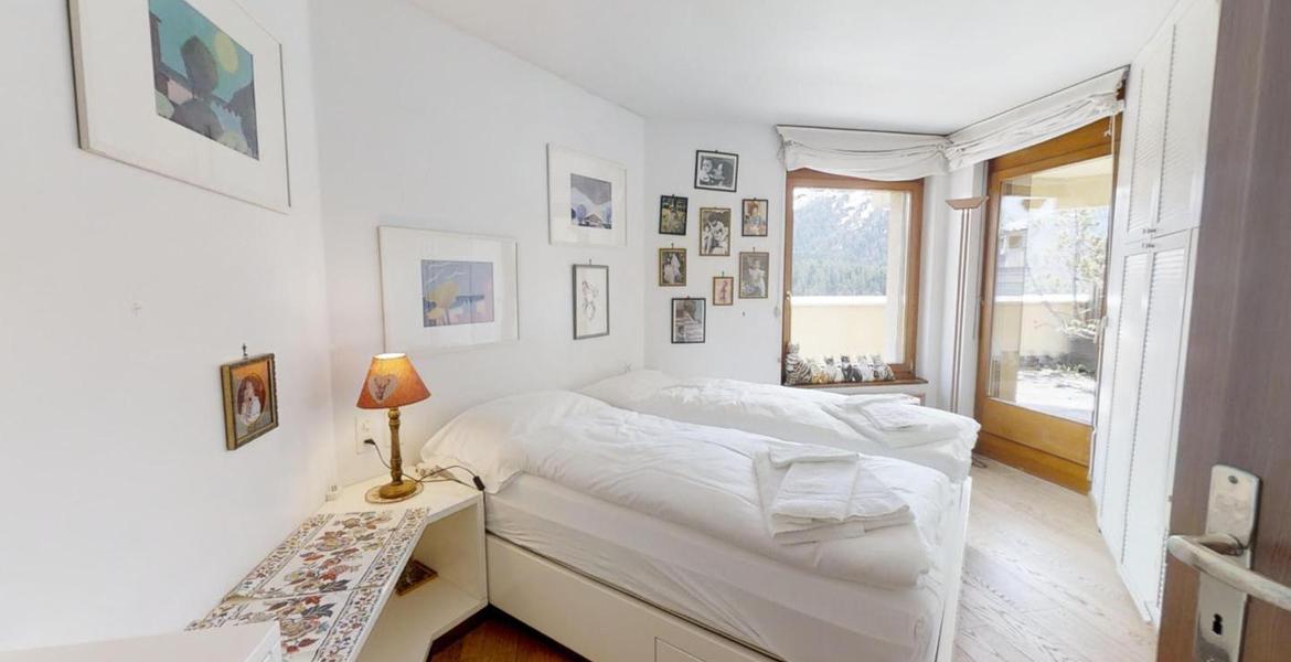 Lovely apartment in the center of St. Moritz.