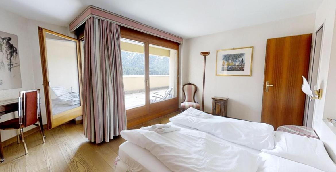 Bel appartement dans le centre de St. Moritz.