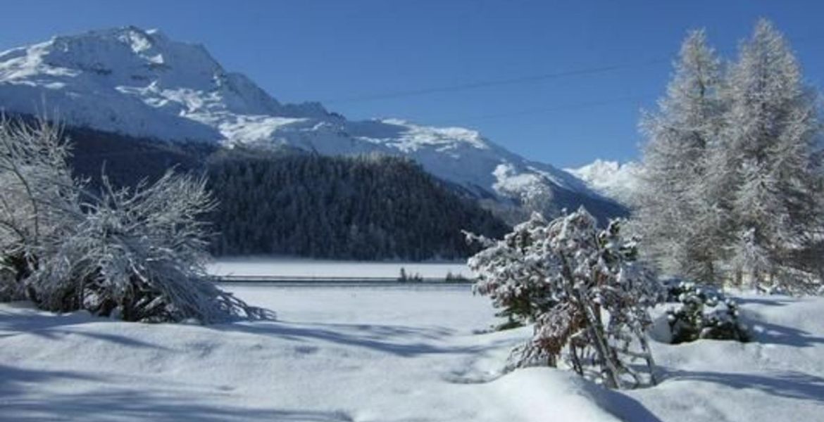 Large apartment for rent in St. Moritz.