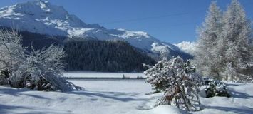 Large apartment for rent in St. Moritz.