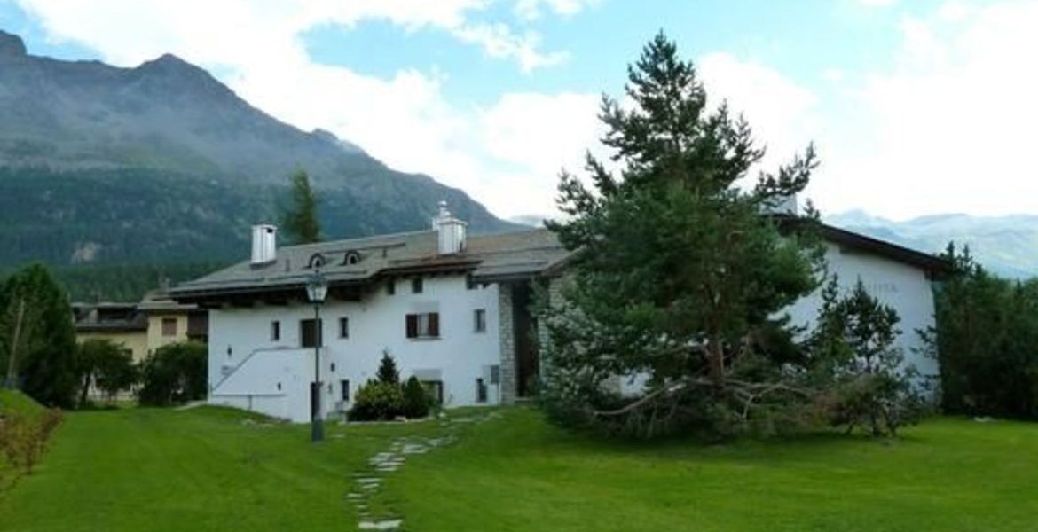 Large apartment for rent in St. Moritz.