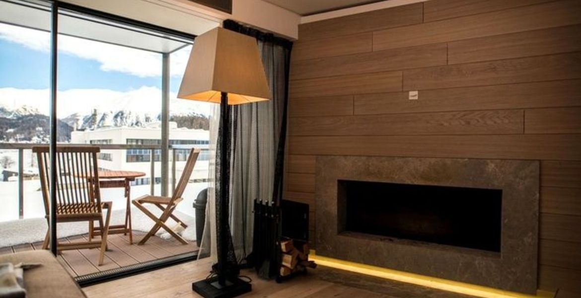 Apartamento St. Moritz, impresionantes vistas, impresionante