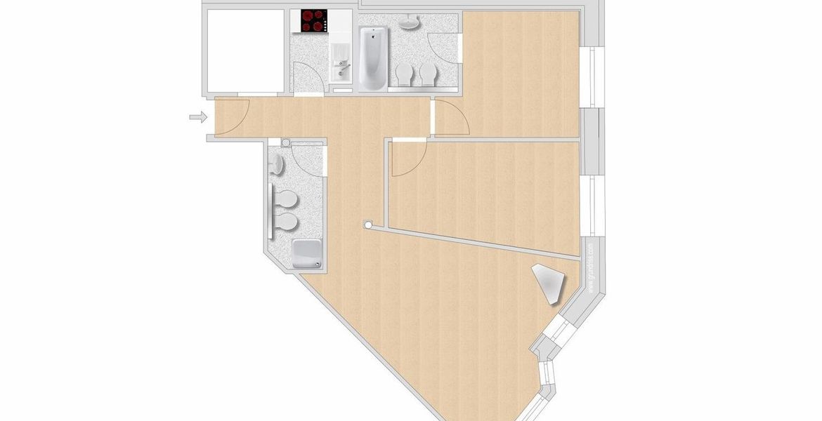 Apartamento en alquiler en St. Moritz