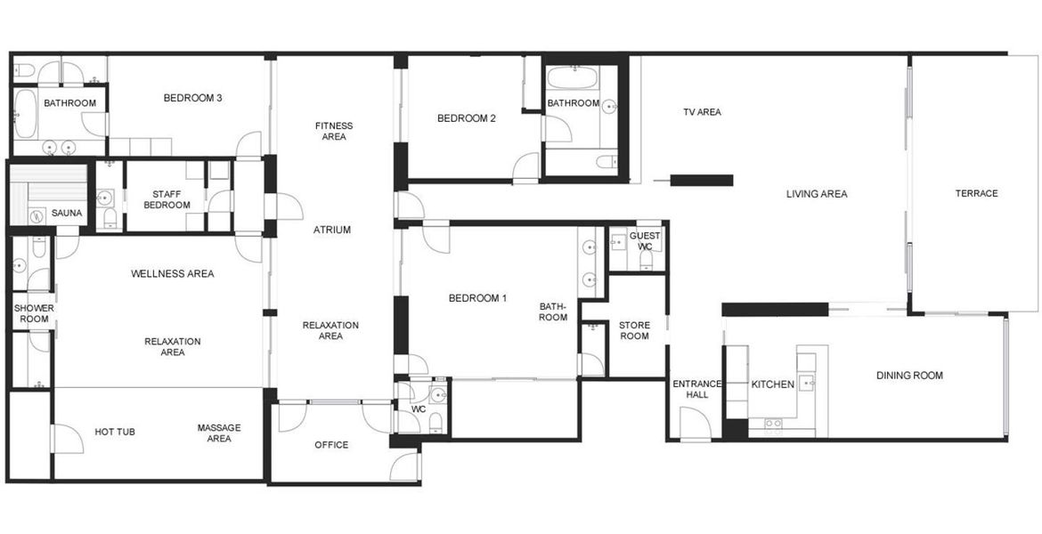 Apartment in central St Moritz