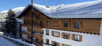 Ski-in apartment with a wonderful view of St. Moritz