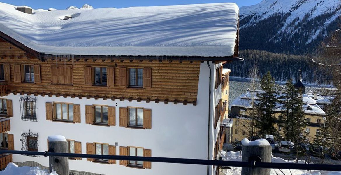 Ski-in apartment with a wonderful view of St. Moritz