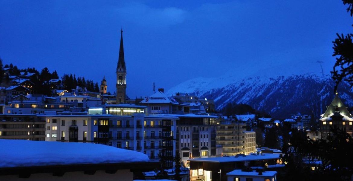 Ski-in apartment with a wonderful view of St. Moritz