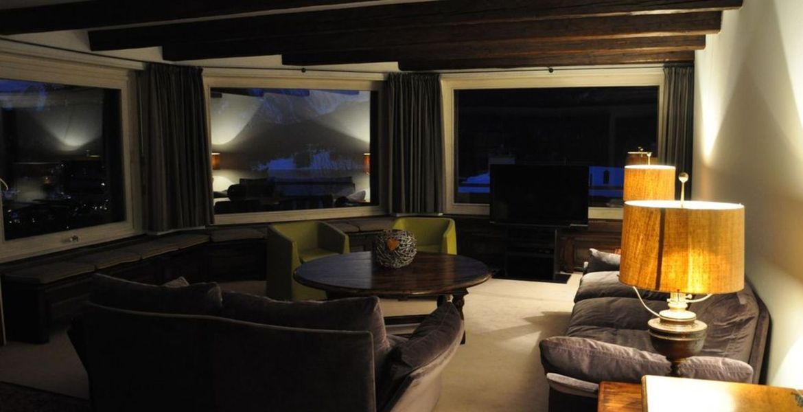 Ski-in apartment with a wonderful view of St. Moritz