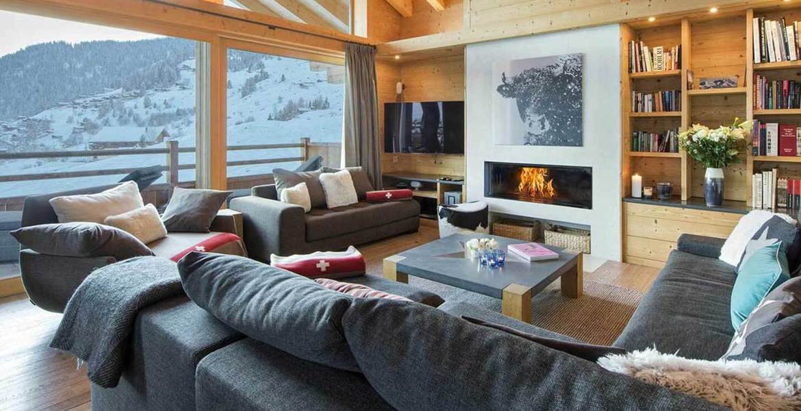 Suisse Verbier Chalet au Chemin de Plan Pra