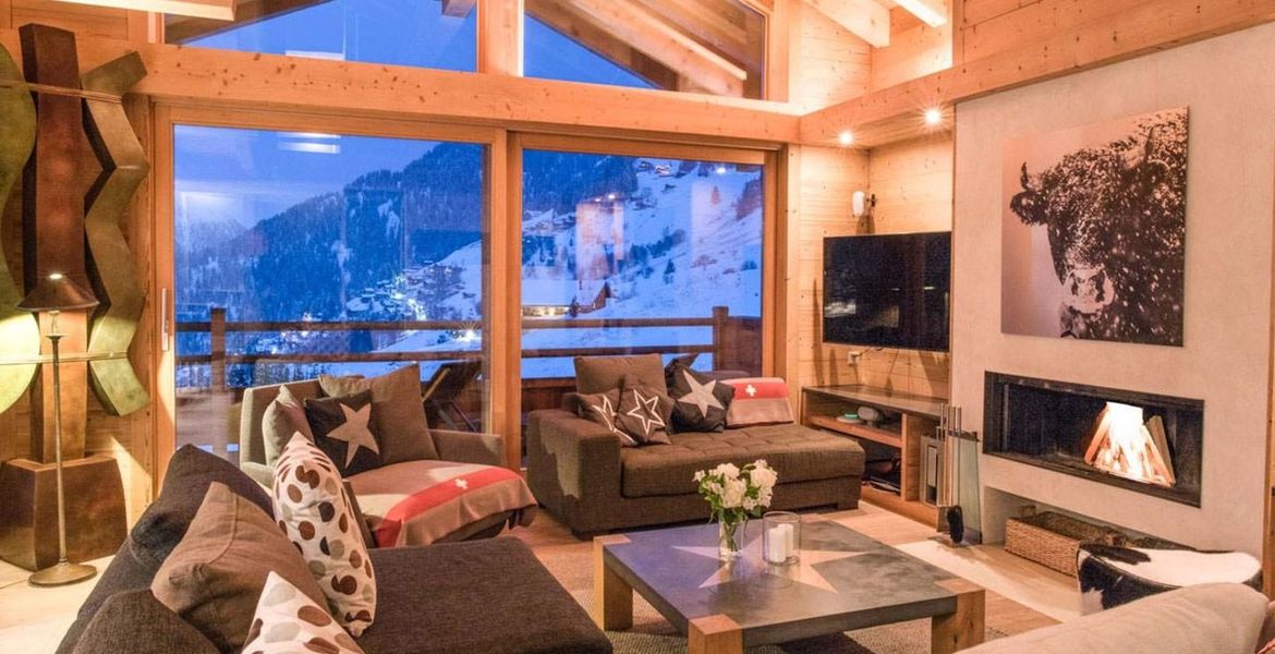 Suisse Verbier Chalet au Chemin de Plan Pra