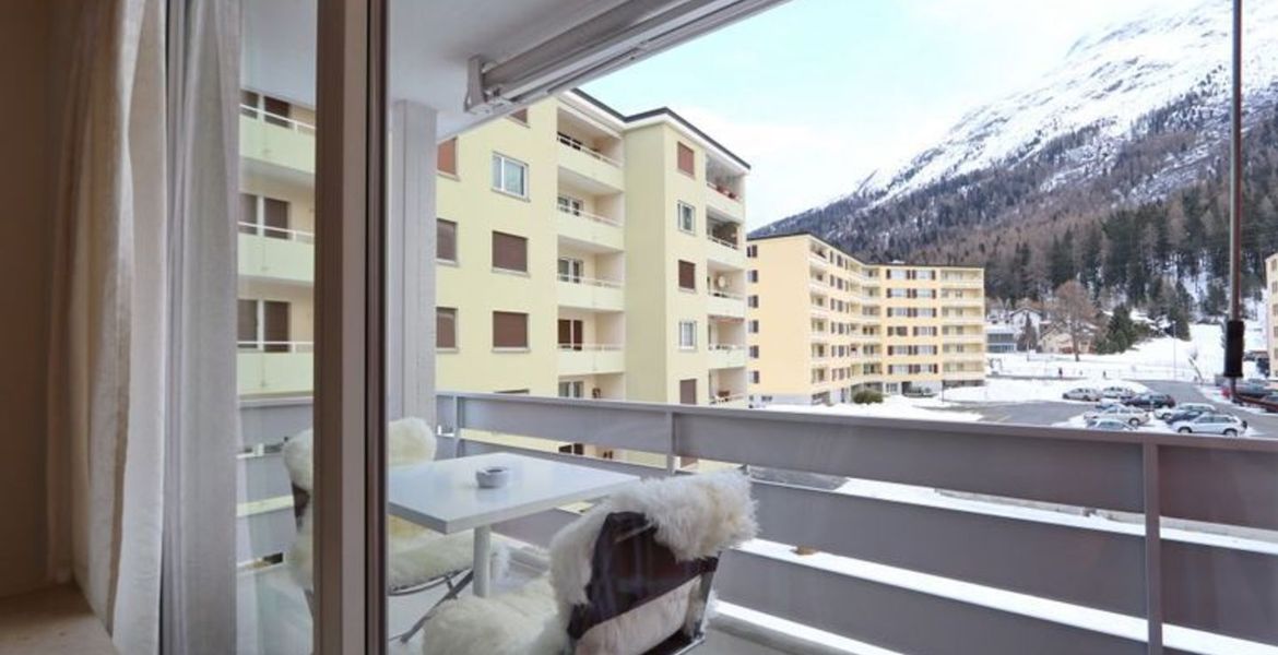 Modern 1.5 room apartment in a good location in St. Moritz