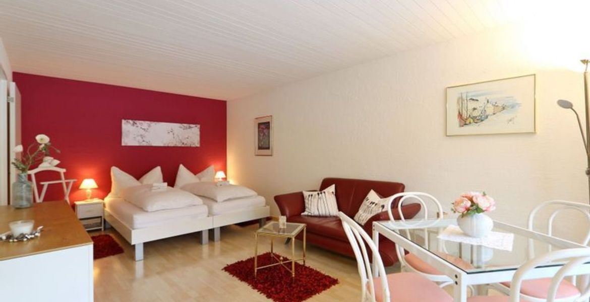 Modern 1.5 room apartment in a good location in St. Moritz