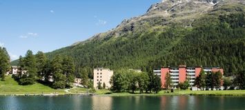 Modern 1.5 room apartment in a good location in St. Moritz