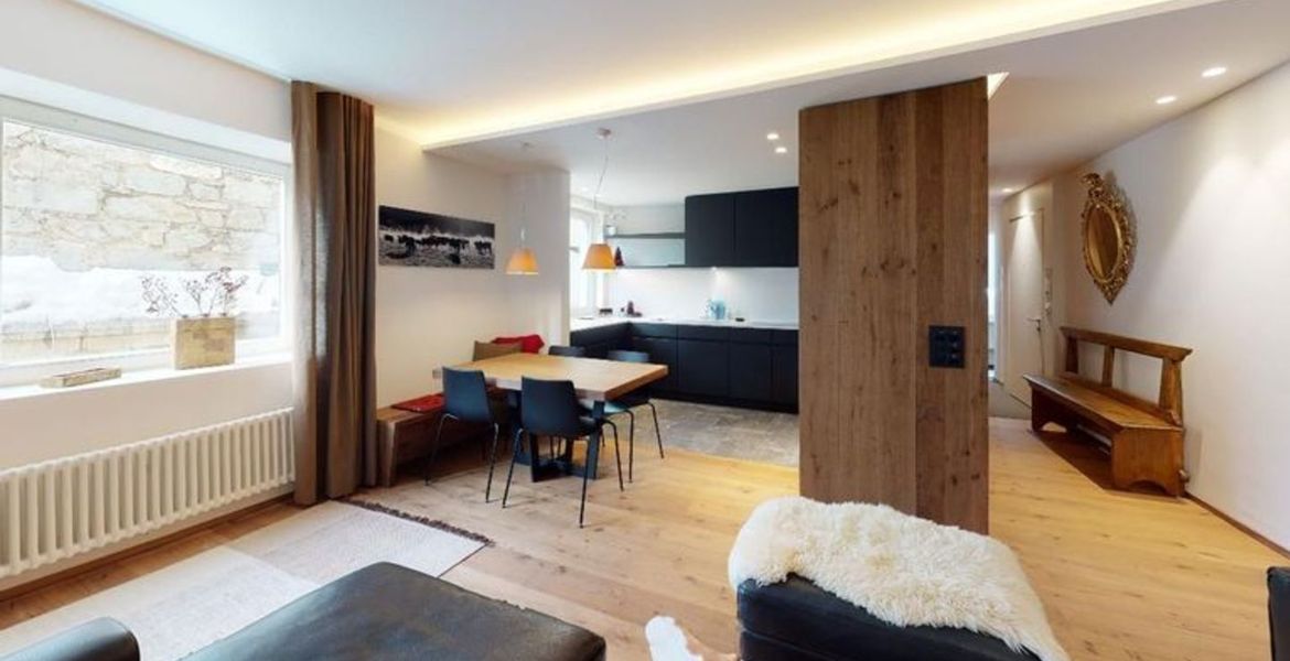 Appartement de vacances à St. Moritz avec 85 m² et 2 chambre