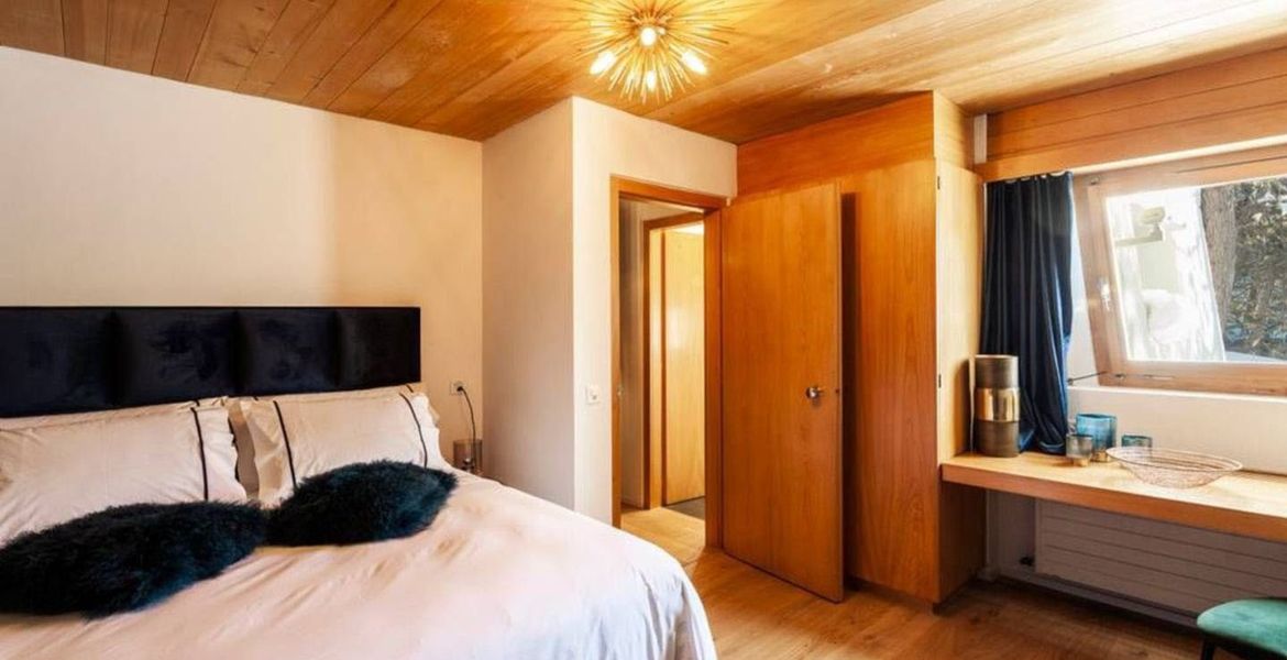 Mountain chalet in village of Maloja St. Moritz