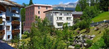 3-room apartment 70 m2 on 2nd floor for rent in St Moritz.