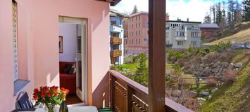 3-room apartment 70 m2 on 2nd floor for rent in St Moritz.