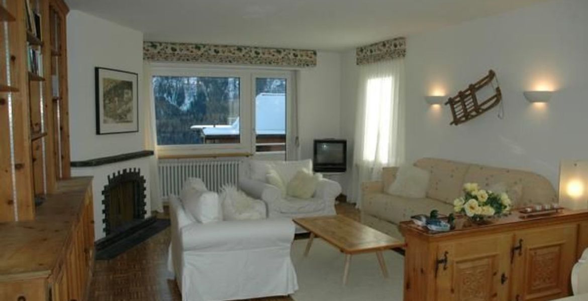 82 sqm apartment for rent in St. Moritz Dorf with 1 bedroom