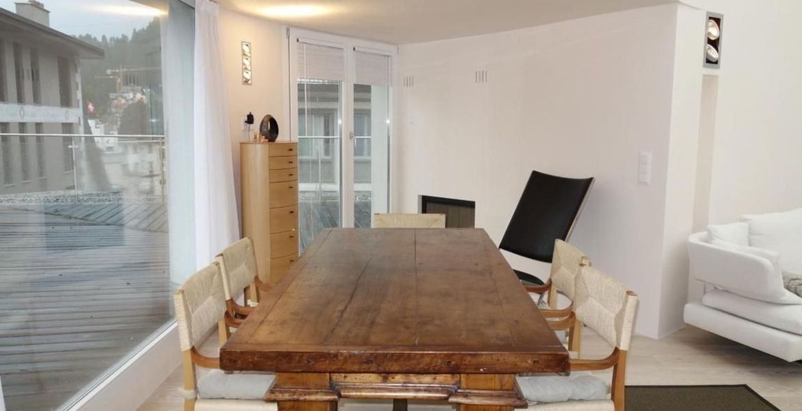 120 sqm apartment for rent in St Moritz with 3 bedrooms