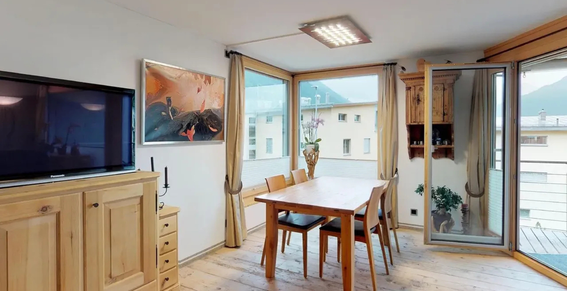 Apartment in Samedan for rental with 140 sqm of surface 