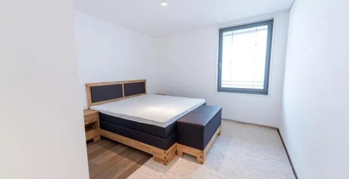 Séjour alpin contemporain dans un confortable appartement 