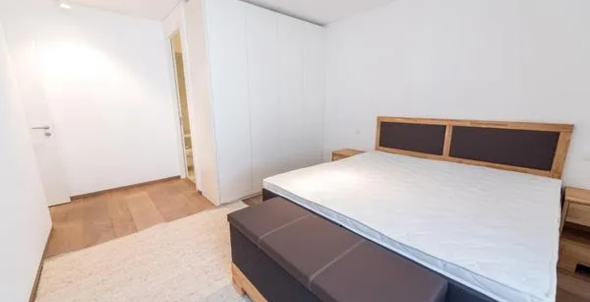 Séjour alpin contemporain dans un confortable appartement 