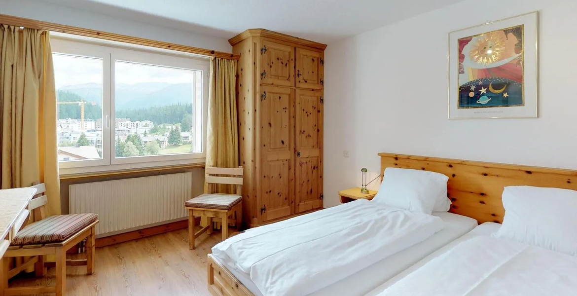 Appartement de 65 m2 à louer à St Moritz avec 1 chambre