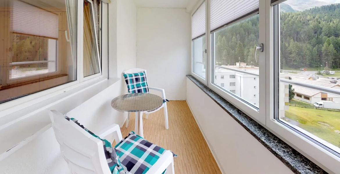 Se alquila apartamento de 65 m2 en St Moritz con 1 dormito