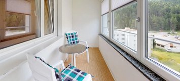 65 sqm apartment for rent in St Moritz with 1 bedroom.