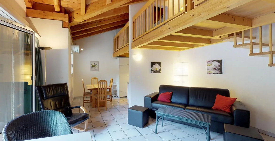 Appartement à St Moritz de 70 m² avec 1 chambre à coucher 