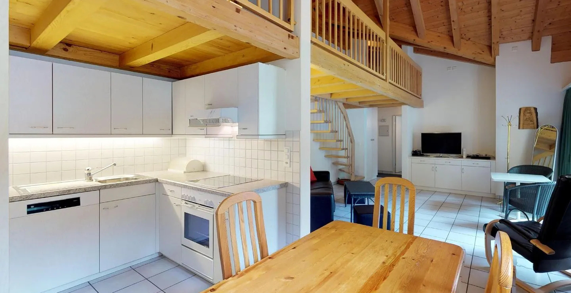 Appartement à St Moritz de 70 m² avec 1 chambre à coucher 