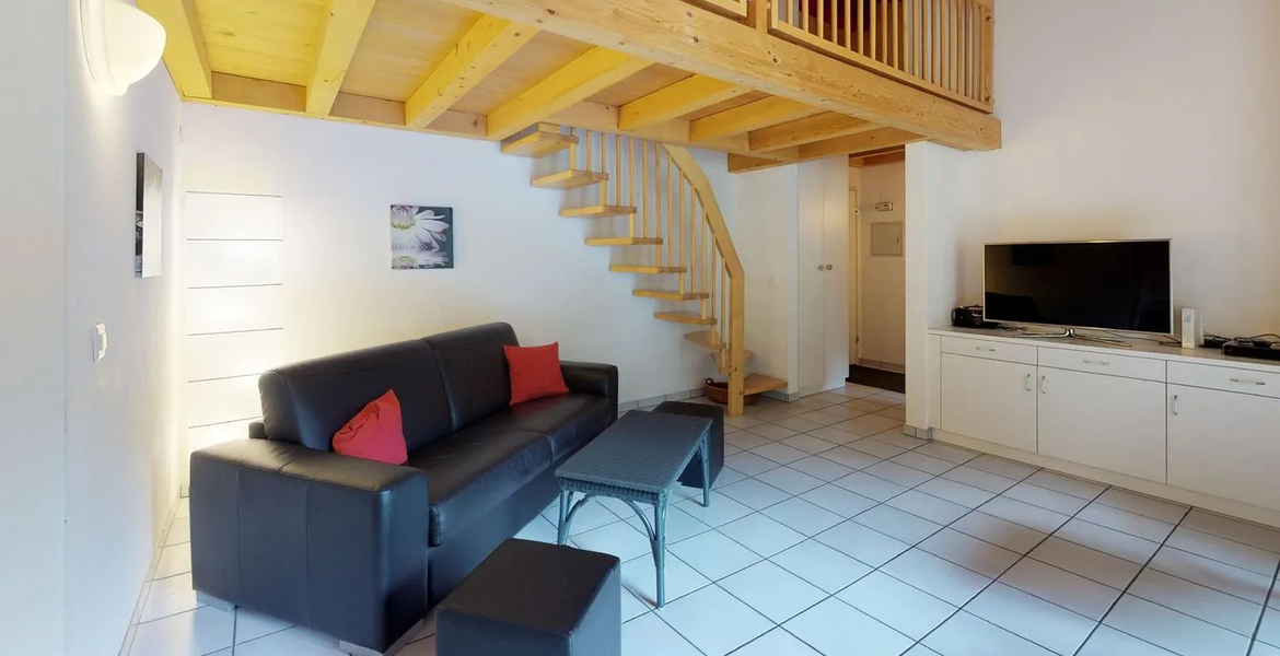 Appartement à St Moritz de 70 m² avec 1 chambre à coucher 