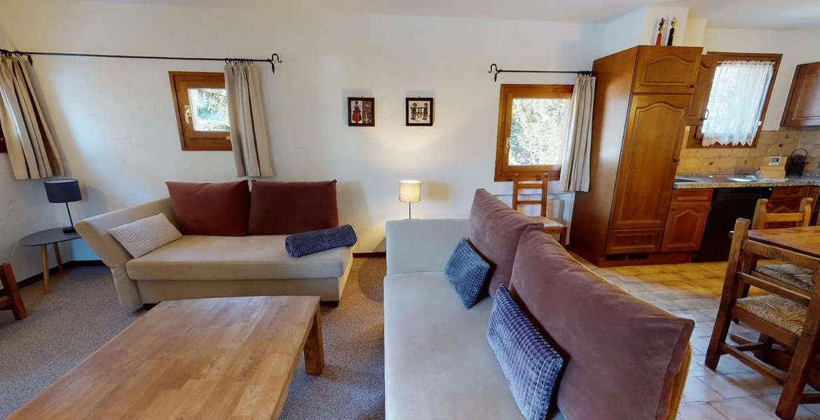 Appartement pour 4 personnes à St Moritz avec 1 chambre et 6