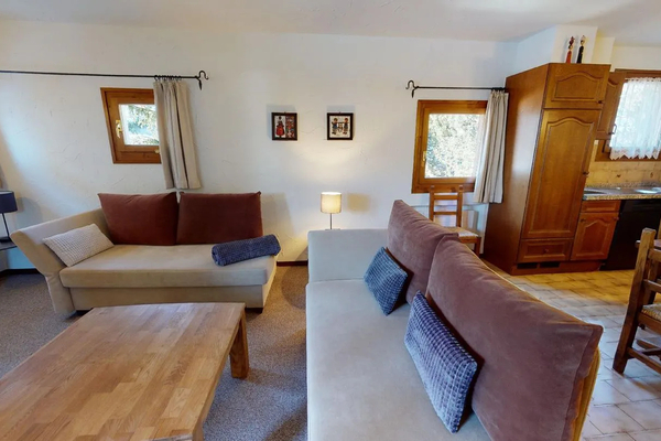 Appartement pour 4 personnes à St Moritz avec 1 chambre et 6