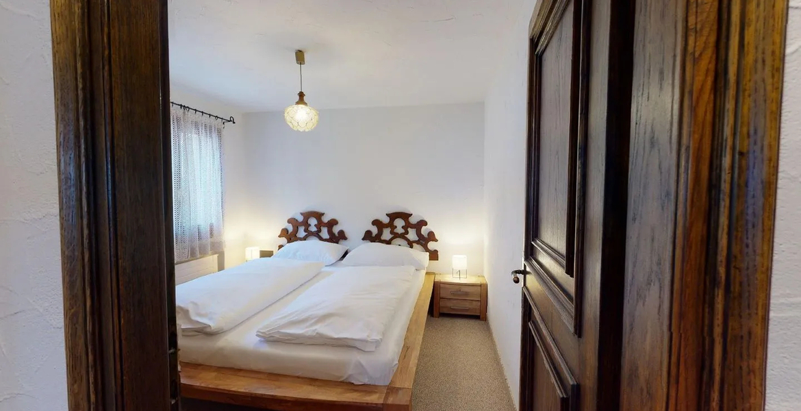 Appartement pour 4 personnes à St Moritz avec 1 chambre et 6