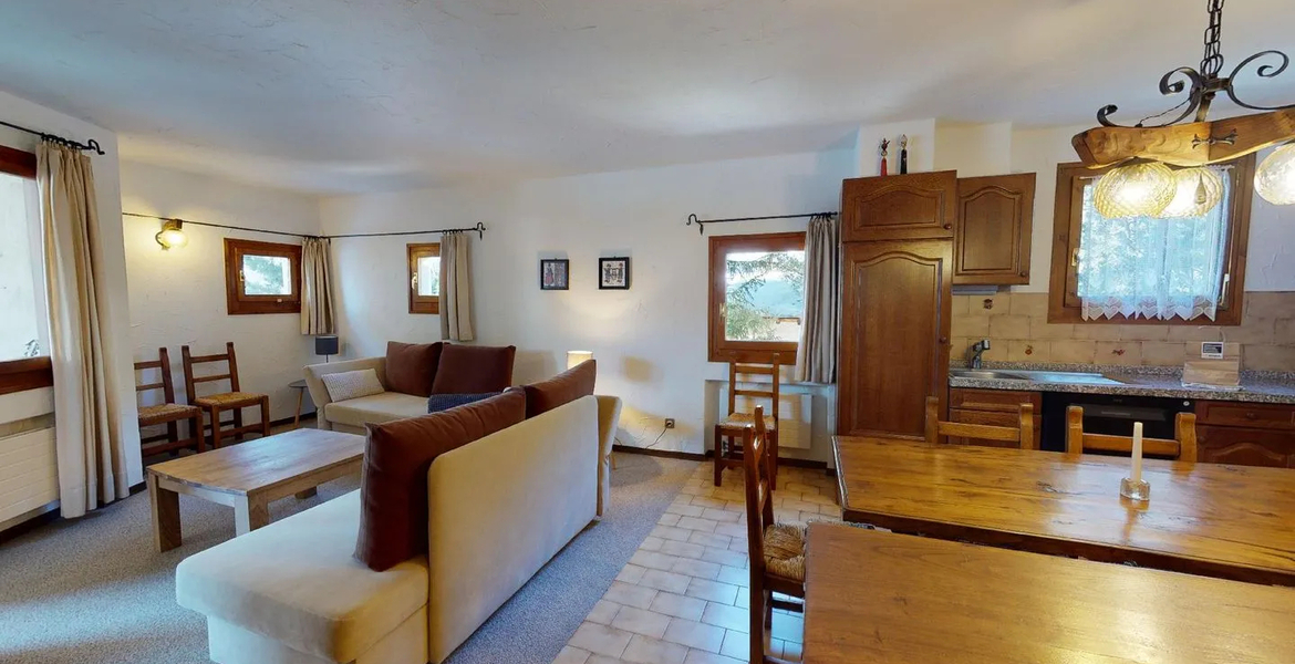 Appartement pour 4 personnes à St Moritz avec 1 chambre et 6