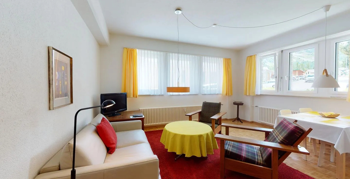 3 room apartment, about 68m2, on the ground floor 