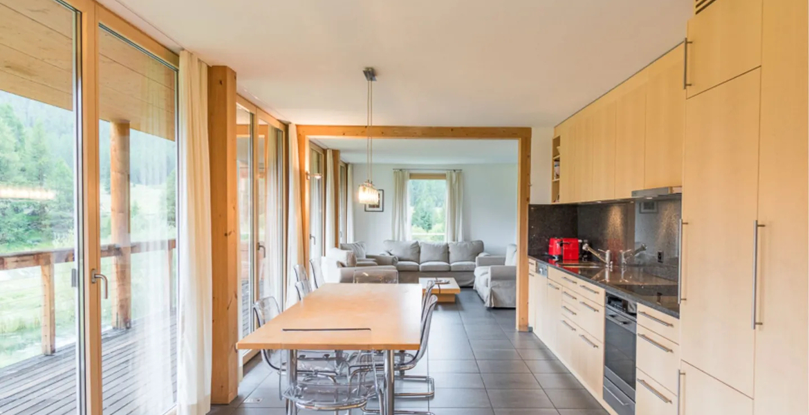 Appartement à louer à Pontresina avec 5 chambres et 130 m².