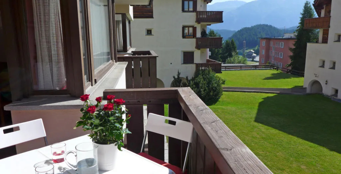 Appartement 3 pièces 70 m2 au 2ème étage à louer à St Moritz