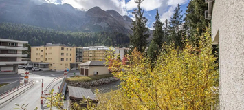 Chalet-appartement à louer à St Moritz avec 3 chambres et 90